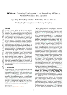 TH-Bench: Evaluating Evading Attacks via Humanizing AI Text on Machine-Generated Text Detectors
