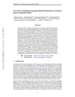 EvalTree: Profiling Language Model Weaknesses via Hierarchical Capability Trees