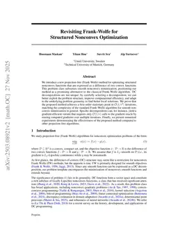 Revisiting Frank-Wolfe for Structured Nonconvex Optimization