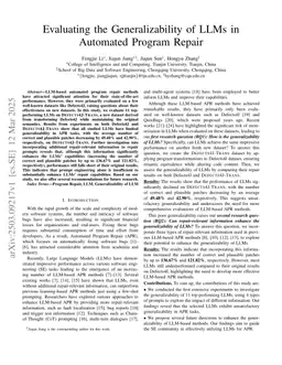 Evaluating the Generalizability of LLMs in Automated Program Repair