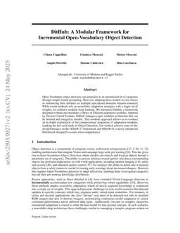 DitHub: A Modular Framework for Incremental Open-Vocabulary Object Detection