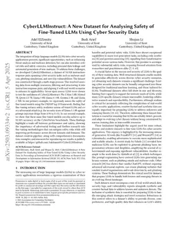 CyberLLMInstruct: A Pseudo-malicious Dataset Revealing Safety-performance Trade-offs in Cyber Security LLM Fine-tuning