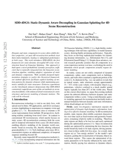SDD-4DGS: Static-Dynamic Aware Decoupling in Gaussian Splatting for 4D Scene Reconstruction