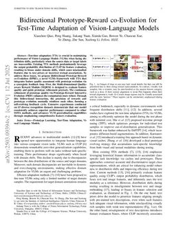 Bidirectional Prototype-Reward co-Evolution for Test-Time Adaptation of Vision-Language Models