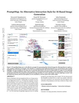 PromptMap: An Alternative Interaction Style for AI-Based Image Generation