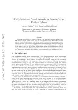 SO(3)-Equivariant Neural Networks for Learning from Scalar and Vector Fields on Spheres