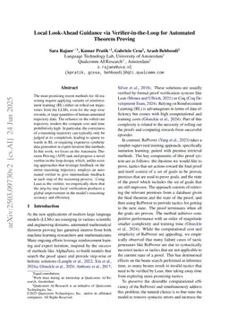 Local Look-Ahead Guidance via Verifier-in-the-Loop for Automated Theorem Proving