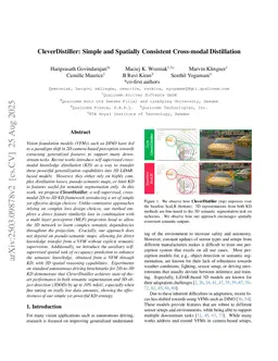 CleverDistiller: Simple and Spatially Consistent Cross-modal Distillation