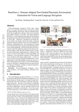 PanoGen++: Domain-Adapted Text-Guided Panoramic Environment Generation for Vision-and-Language Navigation