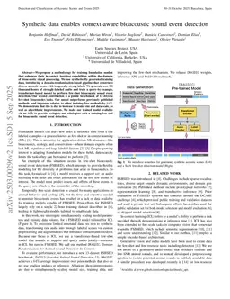 Synthetic data enables context-aware bioacoustic sound event detection