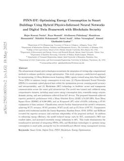 PINN-DT: Optimizing Energy Consumption in Smart Building Using Hybrid Physics-Informed Neural Networks and Digital Twin Framework with Blockchain Security