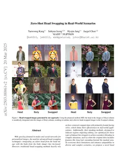 Zero-Shot Head Swapping in Real-World Scenarios