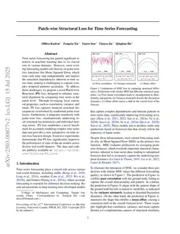 Patch-wise Structural Loss for Time Series Forecasting