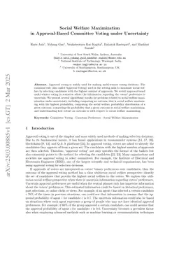 Social Welfare Maximization in Approval-Based Committee Voting under Uncertainty