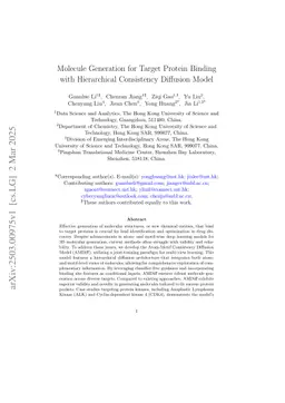 Molecule Generation for Target Protein Binding with Hierarchical Consistency Diffusion Model