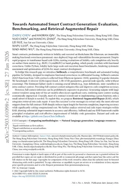 Towards Automated Smart Contract Generation: Evaluation, Benchmarking, and Retrieval-Augmented Repair