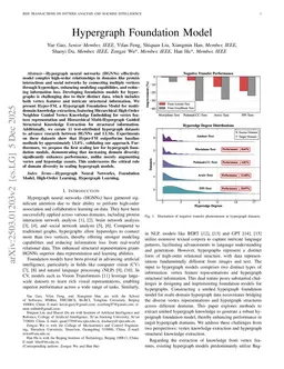 Hypergraph Foundation Model