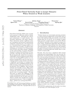 Prior-Fitted Networks Scale to Larger Datasets When Treated as Weak Learners