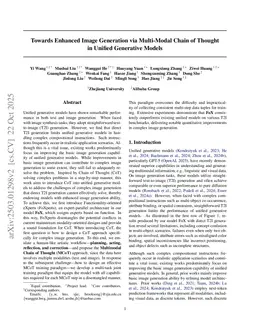 Towards Enhanced Image Generation Via Multi-modal Chain of Thought in Unified Generative Models