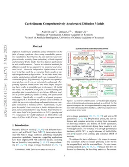 CacheQuant: Comprehensively Accelerated Diffusion Models