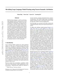 Revisiting Large Language Model Pruning using Neuron Semantic Attribution