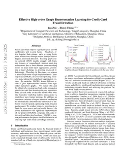 Effective High-order Graph Representation Learning for Credit Card Fraud Detection