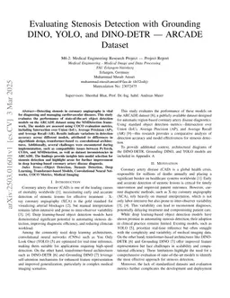 Evaluating Stenosis Detection with Grounding DINO, YOLO, and DINO-DETR