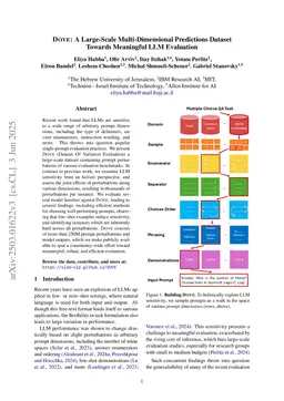 DOVE: A Large-Scale Multi-Dimensional Predictions Dataset Towards Meaningful LLM Evaluation