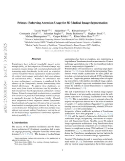 Primus: Enforcing Attention Usage for 3D Medical Image Segmentation
