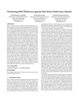 Protecting DeFi Platforms against Non-Price Flash Loan Attacks