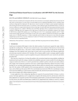 CNN-based Robust Sound Source Localization with SRP-PHAT for the Extreme Edge