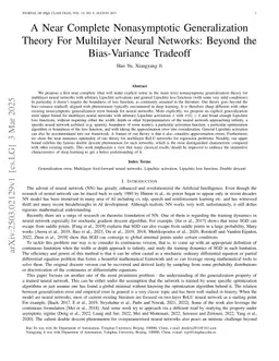 Path Regularization: A Near-Complete and Optimal Nonasymptotic Generalization Theory for Multilayer Neural Networks and Double Descent Phenomenon