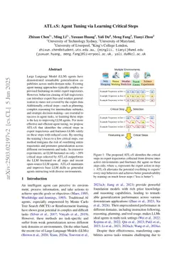 ATLaS: Agent Tuning via Learning Critical Steps