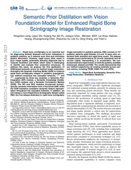 Rapid Bone Scintigraphy Enhancement via Semantic Prior Distillation from Segment Anything Model