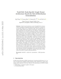 NodeNAS: Node-Specific Graph Neural Architecture Search for Out-of-Distribution Generalization