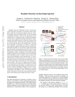 Deepfake Detection via Knowledge Injection