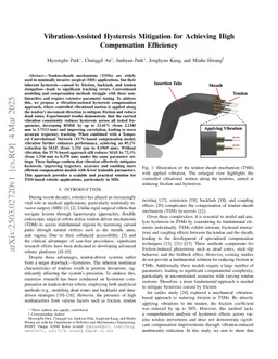 Vibration-Assisted Hysteresis Mitigation for Achieving High Compensation Efficiency