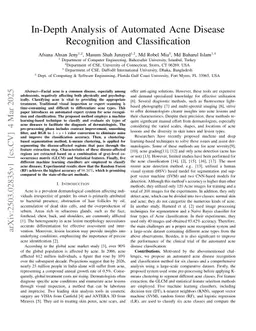 In-Depth Analysis of Automated Acne Disease Recognition and Classification