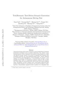 Text2Scenario: Text-Driven Scenario Generation for Autonomous Driving Test