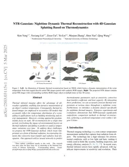NTR-Gaussian: Nighttime Dynamic Thermal Reconstruction with 4D Gaussian Splatting Based on Thermodynamics