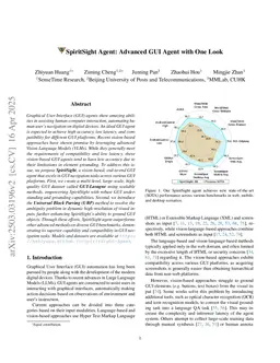 SpiritSight Agent: Advanced GUI Agent with One Look