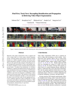 Find First, Track Next: Decoupling Identification and Propagation in Referring Video Object Segmentation