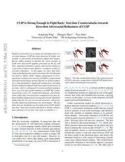 CLIP is Strong Enough to Fight Back: Test-time Counterattacks towards Zero-shot Adversarial Robustness of CLIP