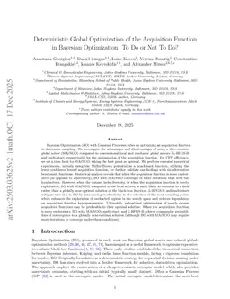 Deterministic Global Optimization of the Acquisition Function in Bayesian Optimization: To Do or Not To Do?