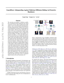 GuardDoor: Safeguarding Against Malicious Diffusion Editing via Protective Backdoors