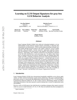 Beyond Next Token Probabilities: Learnable, Fast Detection of Hallucinations and Data Contamination on LLM Output Distributions