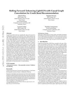 Rolling Forward: Enhancing LightGCN with Causal Graph Convolution for Credit Bond Recommendation