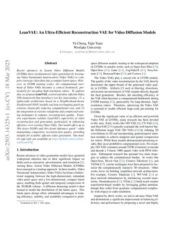 LeanVAE: An Ultra-Efficient Reconstruction VAE for Video Diffusion Models