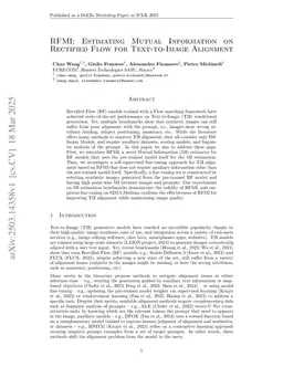 RFMI: Estimating Mutual Information on Rectified Flow for Text-to-Image Alignment