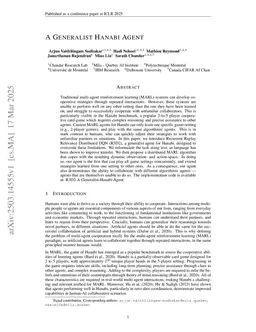 A Generalist Hanabi Agent